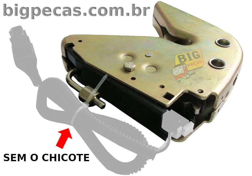 FECHADURA DA CABINE BASCULANTE S/ CHICOTE MB AXOR/ ATEGO/ ACTROS