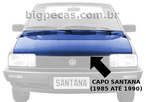 CAPÔ SANTANA QUADRADO (1985 ATÉ 1990)