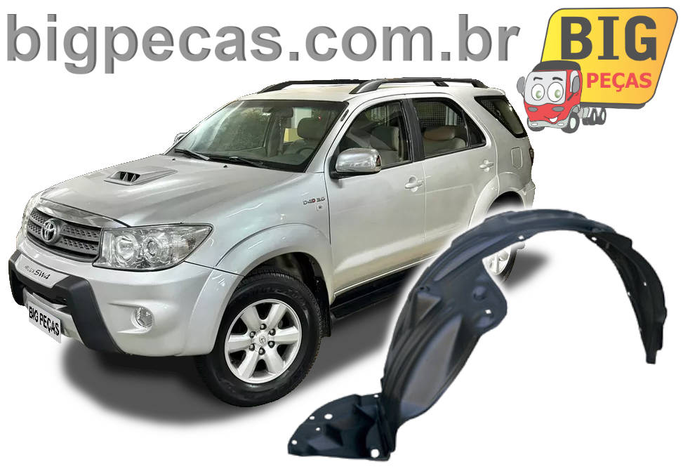 PROTEÇÃO DO PARALAMA DIANTEIRO HILUX SW4 (2005 ATÉ 2011)